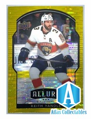 Keith Yandle 2020-21 Upper Deck Allure Yellow Taxi #10